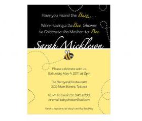 BaBee Shower Invitation 