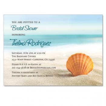 Beach / Ocean Themed Invitation