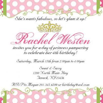 Royal Princess or Queen Invitation
